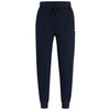 Pantalon HUGO PANTALON DE SURV&Ecirc;TEMENT EN COTON &Eacute;PONGE BLEU MARINE AVE Bleu