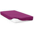 Draps housse Soleil D'Ocre DH b&eacute;b&eacute; Violet 60x120 cm. . Maison > Draps housse. Grenoble