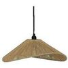 Lustres, suspensions et plafonniers Atmosphera Suspension Myha beige abat-jour corolle Beige Unique. . Maison & D&eacute;co > Lustres, suspensions et plafonniers.