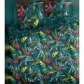 Parures de lit Atmosphera Parure de lit Selva bleu 100% coton OEKO-TEX Grenoble