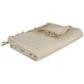Linge de maison sur Grenoble : Plaids, jet&eacute;s Atmosphera Jet&eacute; de lit Anjali beige en coton 160x220 cm Beige Unique. . Maison & D&eacute;co > Plaids, jet&eacute;s.