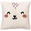 Coussins Today Coussin FUNNY Imprim&eacute; animalier blanc Blanc Unique. . Maison & D&eacute;co > Coussins. Grenoble