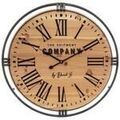 D&eacute;coration sur Grenoble : Horloges Atmosphera Horloge murale Colonial naturelle