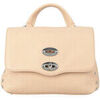 Sac &agrave; main Zanellato Sac Daily Baby en cuir martel&eacute; rose