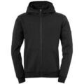 Sweat-shirt Kempa Veste de surv&ecirc;tement Status Kapuzenjacke Noir