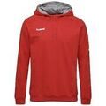 Sweat-shirt hummel Sweat &agrave; capuche HMLGO COTTON HOODIE rouge Rouge