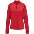 Vestes sur Grenoble : Veste Newline Sweat Core Midlayer Rouge Femme