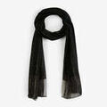 Echarpe Lollipops Foulard rectangulaire noir Soirelle