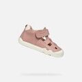 Chaussures enfant Geox B STEPPIEUP GIRL Rose