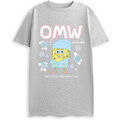 T-shirt Spongebob Squarepants On My Way T-shirt &agrave; manches courtes Gris Grenoble