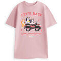 Tee-shirts sur Grenoble : T-shirt Garvalin Lets Race T-shirt &agrave; manches courtes Rose