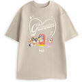 Tee-shirts sur Grenoble : T-shirt Garvalin Grannies T-shirt &agrave; manches courtes Beige