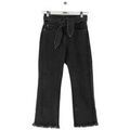 Jeans 3/4 & 7/8 Nanushka Jean bootcut en coton noir Jeans sur Grenoble : Jeans 3/4 & 7/8 Nanushka Jean bootcut en coton noir