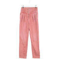 Jeans mom S&eacute;zane Jean droit rose Rose Grenoble