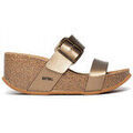 Mules femme sur Grenoble : Mules Bayton Sandales compens&eacute;es NEWCASTLE pour femme Marron