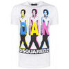T-shirt Dsquared T-SHIRT S74GD0498 WHITE