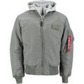 Blouson Alpha Industries MA-1 D-Tec - vintage green