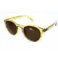 Lunettes sur Grenoble : Lunettes de soleil Skeena Mixte Fyona L392409 Cr&egrave;me Brul&eacute;e Cat 3 Ronde Multicolore
