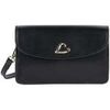 Pochette LANCASTER Pochette A rabat aimant&eacute; Paris Philos Noir Noir