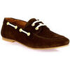 Chaussures bateau So Send Mocassins cuir velours