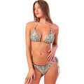 Maillots de bain sur Grenoble : Maillots de bain Admas Ensemble deux pi&egrave;ces triangle br&eacute;silien Hot Leopard
