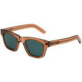 Lunettes sur Grenoble : Lunettes de soleil Retrosuperfuture 1ZA Lunettes de soleil, Maron/Vert, 52 mm