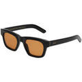 Lunettes sur Grenoble : Lunettes de soleil Retrosuperfuture ZOR Lunettes de soleil, Noir/Orange, 52 mm