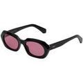 Lunettes de soleil Retrosuperfuture 1R7 Lunettes de soleil, Noir/Rose, 54 mm Grenoble