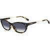 Lunettes de soleil Dsquared D2 0209/G/S Lunettes de soleil, Havana/Bleu, 57 mm