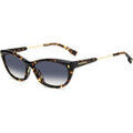 Lunettes sur Grenoble : Lunettes de soleil Dsquared D2 0209/G/S Lunettes de soleil, Havana/Bleu, 57 mm