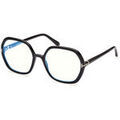 Lunettes de soleil Tom Ford FT5814-B Cadres Optiques, Noir, 55 mm Grenoble
