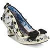 Chaussures escarpins Irregular Choice BISH BASH BOW Argent&eacute;