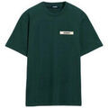 Tee-shirts sur Grenoble : T-shirt Jacquemus LE T-SHIRT GROS GRAIN DARK GREEN