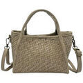 Sacs &agrave; mains sur Grenoble : Sac &agrave; main Kate H Sac &agrave; main tress&eacute; femme taupe Beige