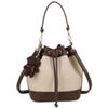 Sac &agrave; main Gallantry Lila Bucket Marron