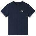 Tee-shirts sur Grenoble : T-shirt Apc T-Shirt Standard Rue Madame Dark Navy Cream