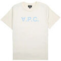 Tee-shirts sur Grenoble : T-shirt Apc T-Shirt Standard Grand VPC Cream Blue