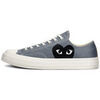 Baskets basses Converse Chuck Taylor All-Star 70s Ox Comme des Gar&ccedil;ons PLAY Steel Grey Gris