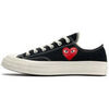Baskets basses Converse Comme des Gar&ccedil;ons Single Heart Chuck 70 Black Low Noir