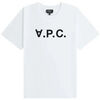 T-shirt Apc T-Shirt Standard Grand VPC White Dark Navy