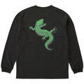 Tee-shirts sur Grenoble : T-shirt Gramicci T-Shirt Gecko Vintage Black
