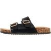 Claquettes Super Mode Mules &agrave; Enfiler Inia Noir