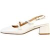 Chaussures escarpins Super Mode Escarpin &agrave; Bride Inia Blanc