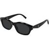 Lunettes de soleil Saint Laurent SL M172 Lunettes de soleil, Noir/Noir, 53 mm
