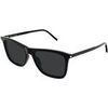 Lunettes de soleil Saint Laurent SL 895 Lunettes de soleil, Noir/Noir, 55 mm