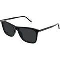 Lunettes sur Grenoble : Lunettes de soleil Saint Laurent SL 895 Lunettes de soleil, Noir/Noir, 55 mm