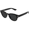 Lunettes de soleil Saint Laurent SL 876 Lunettes de soleil, Noir/Noir, 48 mm