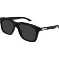 Lunettes de soleil Gucci GG2077S Lunettes de soleil, Noir/Gris, 55 mm Grenoble