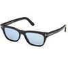 Lunettes de soleil Tom Ford FT1362 PENN-02 Lunettes de soleil, Noir/Bleu, 53 mm