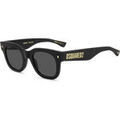 Lunettes sur Grenoble : Lunettes de soleil Dsquared D2 0180/S Lunettes de soleil, Noir/Gris, 48 mm